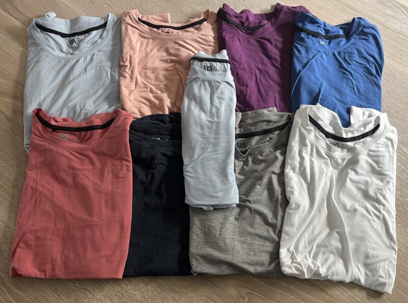 Lot of 9 RVCA Men's Sleeveless T-Shirts Size XL