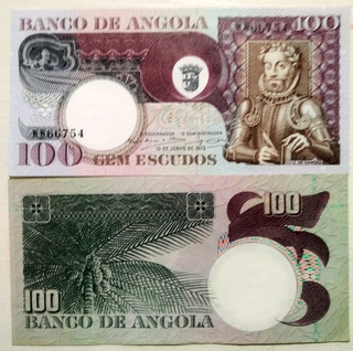 BILLET ANGOLA 100 ESCUDOS 1973 Pick 106 NEUF