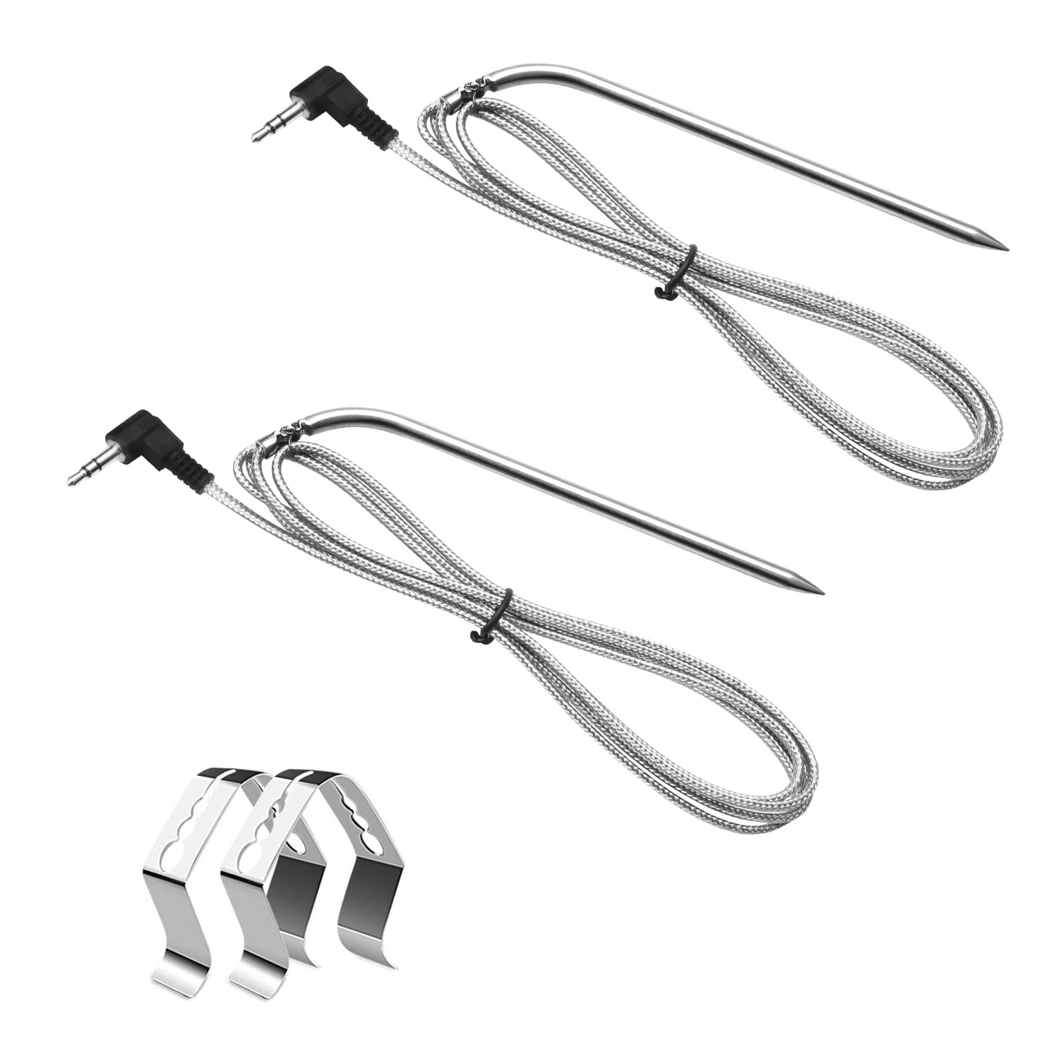 2 Pack High Temperature Meat Probe for Camp Chef Wood Pellet