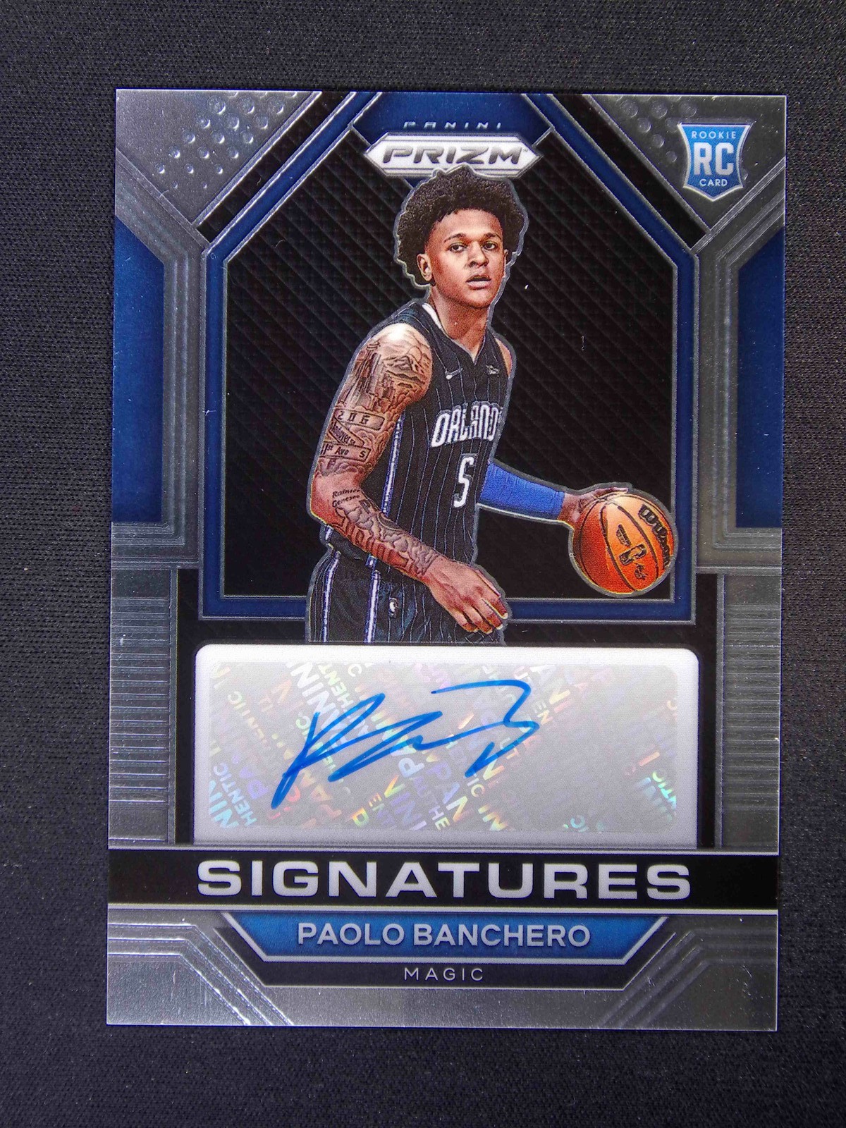2022-23 Panini Prizm Paolo Banchero RC Rookie Signatures Auto