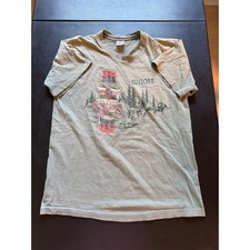Vintage Anvil Arizona Graphic T Shirt Single Stitch Olive Green Made in USA L