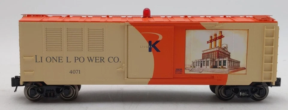 K-Line 6-36838 O Gauge Lionel Power Co Voltmeter Car #92502 LN/Box - Image 2 of 4
