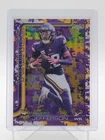 JUSTIN JEFFERSON 2025 TOPPS CHROME TEAM CAMO VARIATION REFRACTOR #195 Q6638