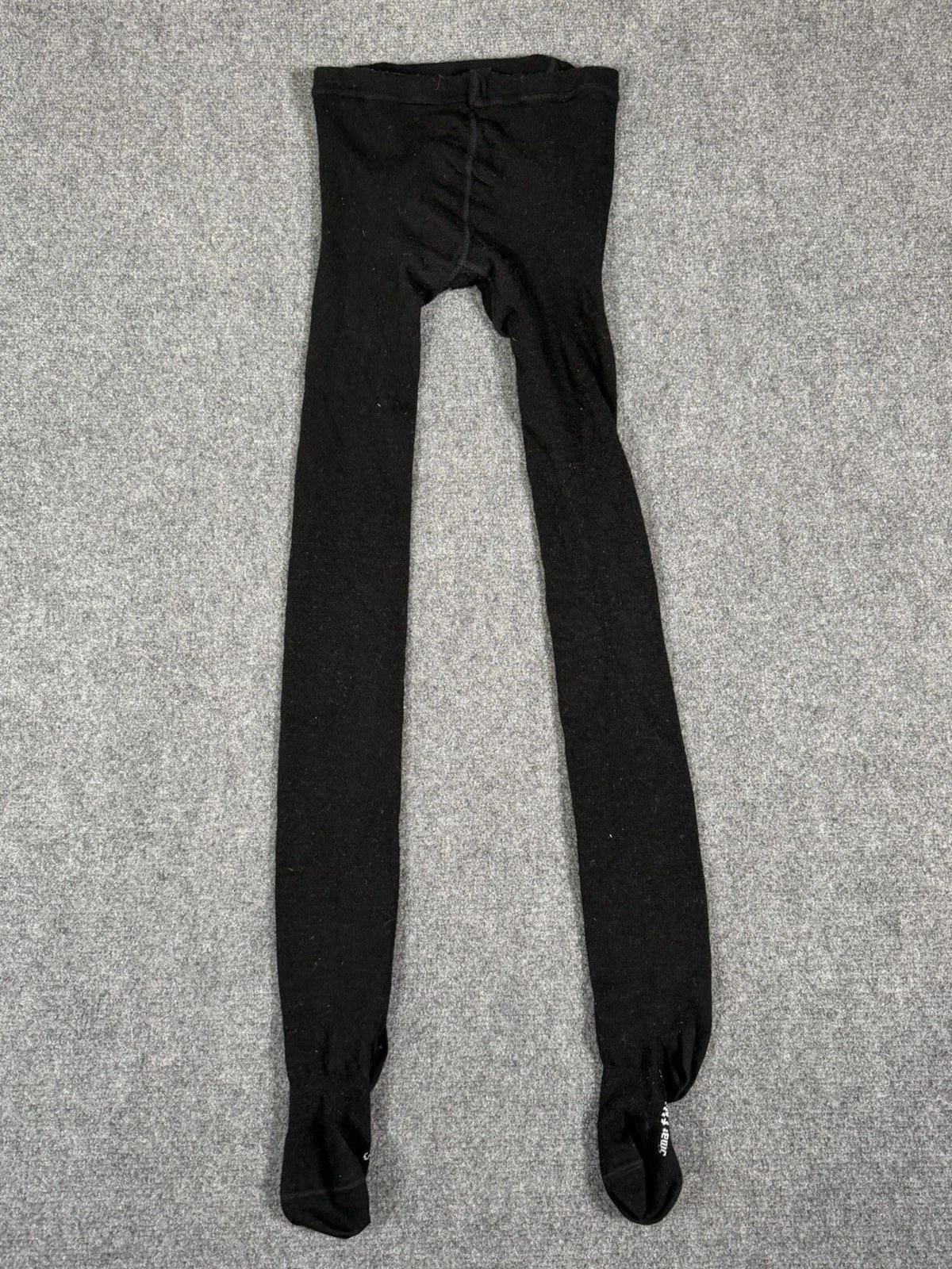 Smartwool Tights Womens Small Black Merino Wool Blend Base Layer Hiking Skiing