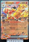 Carte Pokemon BRASEGALI 024/159 EX EV9 Ecarlate et Violet 9 JTG FR NEUF