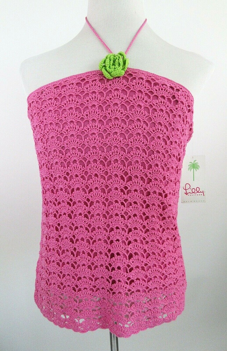 トップス antique coral pink crochet cover top The June Crochet Top – My Forever Cowgirl