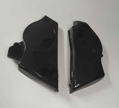 Fits 1980 Suzuki TS185 er Side Covers Panel Black Plastic LH RH