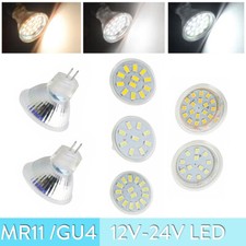 Mr11 Led Spotlight Bulb 35mm Diameter Bulbs Gu4 Light Lamps 15leds 3w 4w Neutral