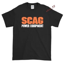 New Shirt SCAG Power Equipment Logo Men's T-Shirt American USA Size S -XXL