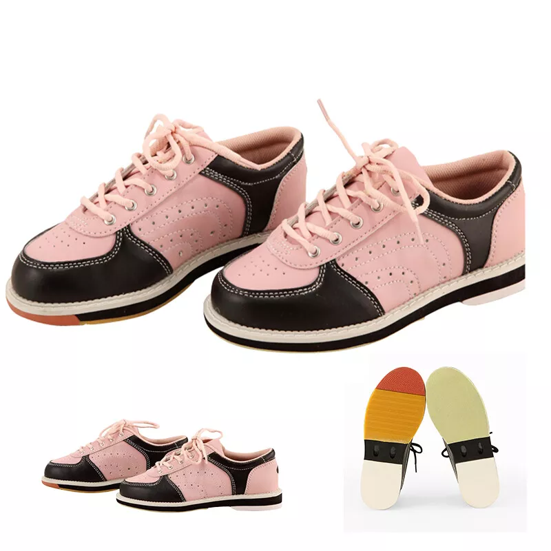 Women PU Leather Bowling Shoes Ladies Right hand Skid proof