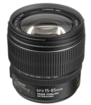 Canon wide-angle zoom lens EF-S15-85mm F3.5-5.6 IS USM APS-C 