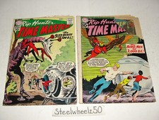 Rip Hunter Time Master #2 & 4 Comic Lot DC 1961 Miller Ross Andru Nick Cardy HTF