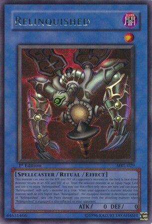 Relinquished - MRL-029 - Ultra Rare PL Magic Ruler Yugioh | eBay