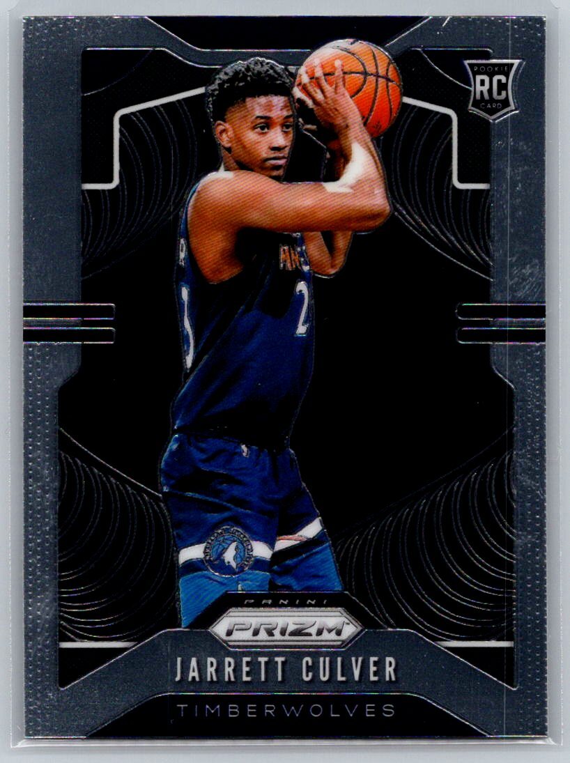 2019  Panini Prizm #252 Jarrett Culver Rookie RC TIMBERWOLVES