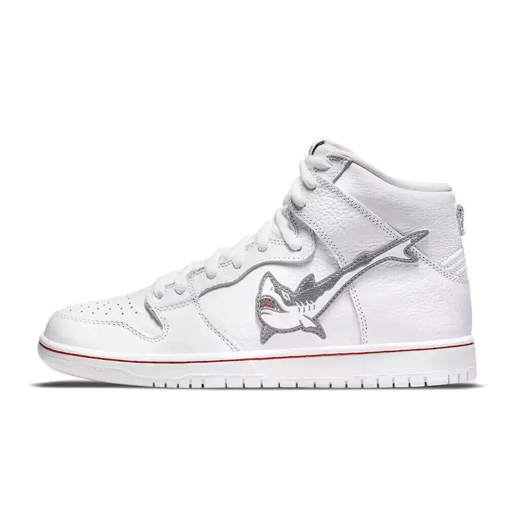 Size 8.5 - Nike Oski x Dunk SB High Great White Shark for