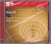 Bartok - Concerto For Orchestra Cd Miraculous Mandarin Ozawa Boston Symphony Bartok - Concerto For Orchestra Cd Miraculous Mandarin Ozawa Boston Symphony