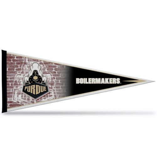 Purdue University Gartenflagge – Boilermakers Design, 100% Polyester, Doppelseitig, Offiziell Lizenziert