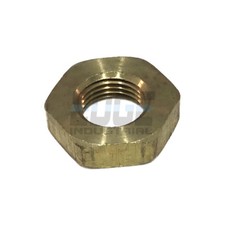 BRASS LOCKNUT 1/8" NSPL FUEL/AIR/WATER/OIL/GAS WOG