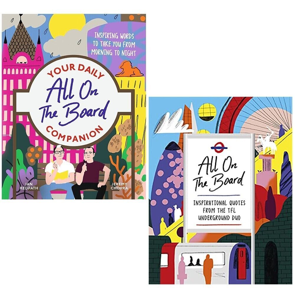 All on the Board Collection 2 Books Set Your Daily Companion Inspiring words - Image 2