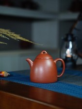Handmade Yixing Zisha Teapot-Qinquan teapot, Red Jiangpo Clay 150ml