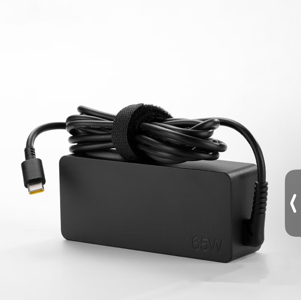 Lenovo C930 Yoga Alimentatore USB C 65W Per Lenovo ThinkPad - Compatibile Con X1 Carbon, T480, T490, IdeaPad Caricatore Portatile - Foto 11