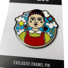 SQUID GAMES Enamel Pin Bam Box Exclusive - New!