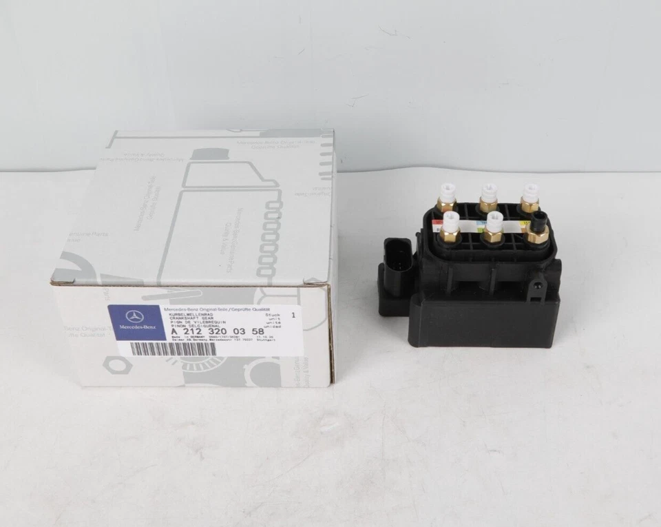 Air Suspension Valve Block For Mercedes Benz GL350 450 550 ML250 S400 2123200358 Foto 3 de 4