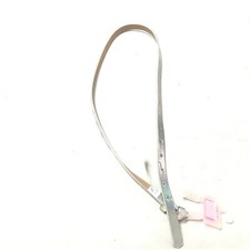 The Children's Place Girls Belt Size 8-16 Silver Gray Skinny New