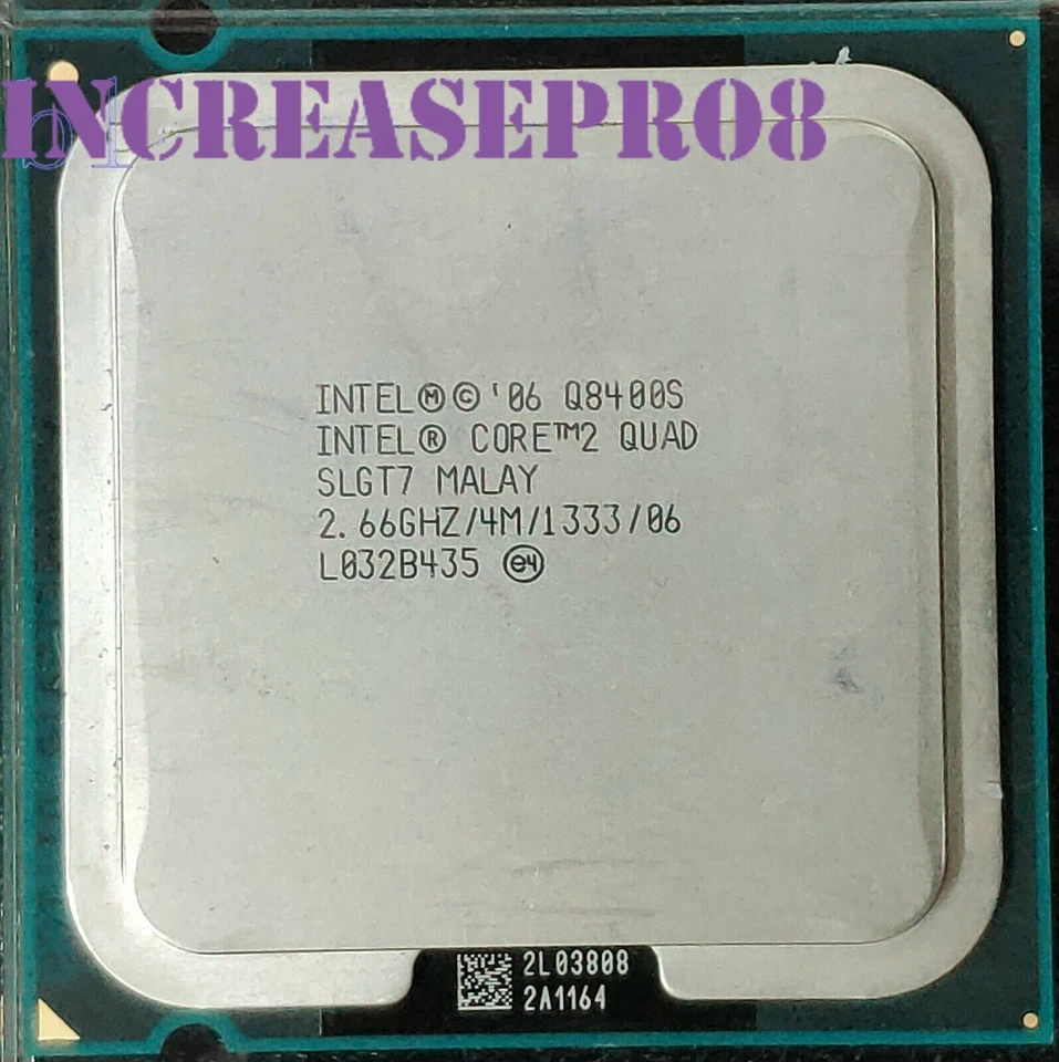 Intel Core 2 Quad Q8400S Processor 2.66GHz LGA 775/Socket T CPU 1333 MHz - Image 2 of 4