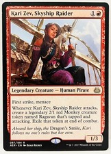 MTG-Kari Zev, Skyship Raider - #87-Aether Revolt- Regular-NM