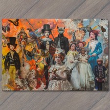 FLATCARD Collage Super Unusual Strange Weird Wild Tableaus Layered Fanciful Fun