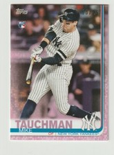 Mike Tauchman RC 2019 Topps Mini Pink Parallel 13/25 #US2 Yankees On Demand 
