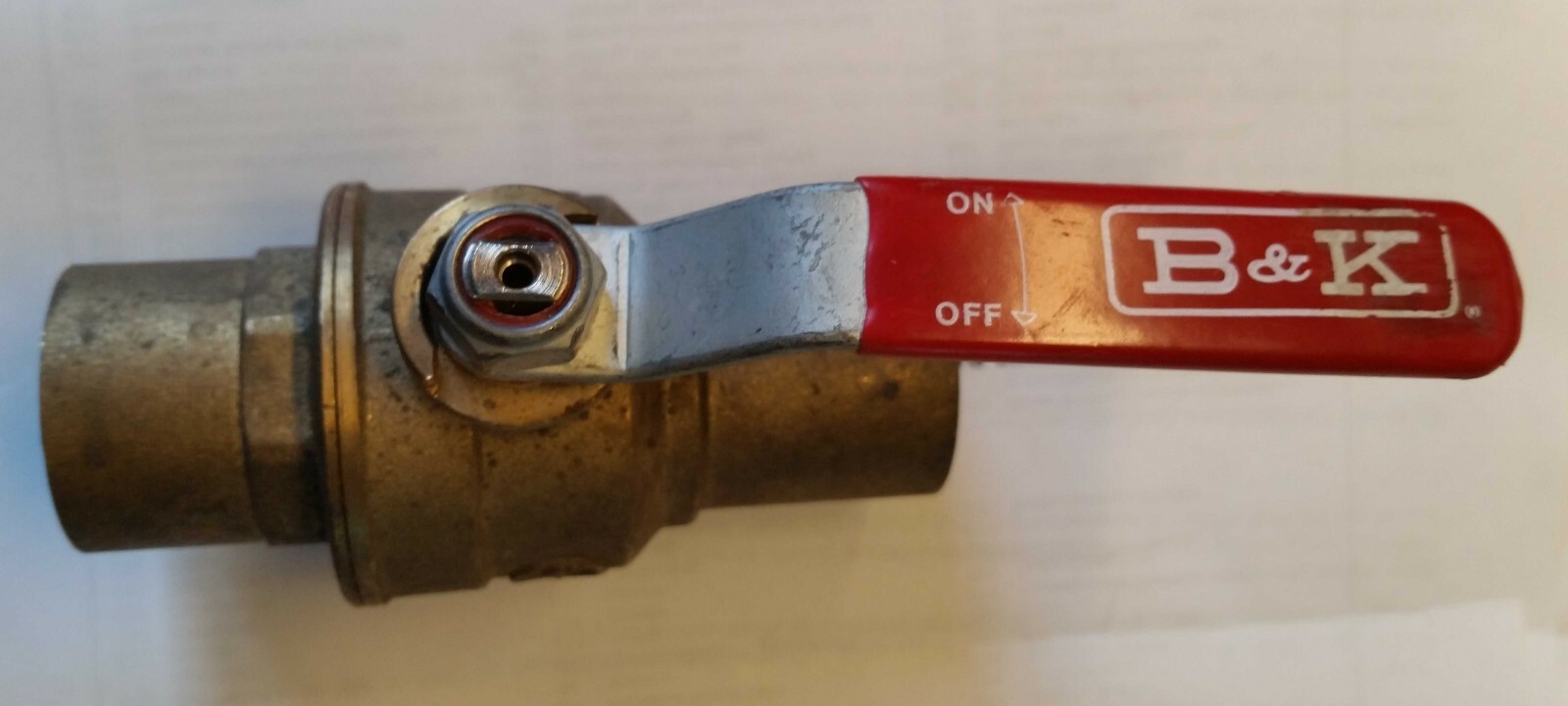 1" Sweat Brass Ball Valve