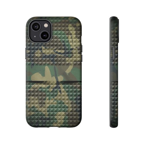 Tough Cases For iPhone, Samsung Galaxy, Google Pixel, 3D Military Green Camo - Picture 66 of 219