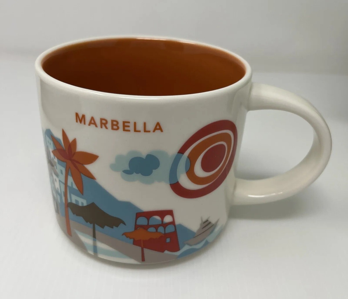 Starbucks Marbella Spain You Are Here Collection Coffee Mug 14oz 