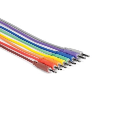 Hosa CMM-800 unsymmetrisches Patchkabel 3,5 mm TS auf gleich