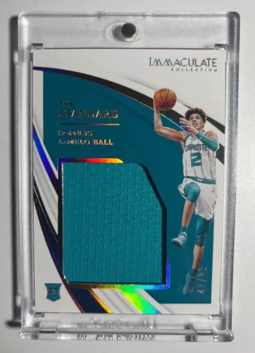 2020-21 IMMACULATE LAMELO BALL ST-LBL THE STANDARD PATCH RC 47/99