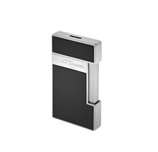 S.T. Dupont Slimmy Black Lacquer & Chrome Lighter | 28001 | NEW IN BOX |