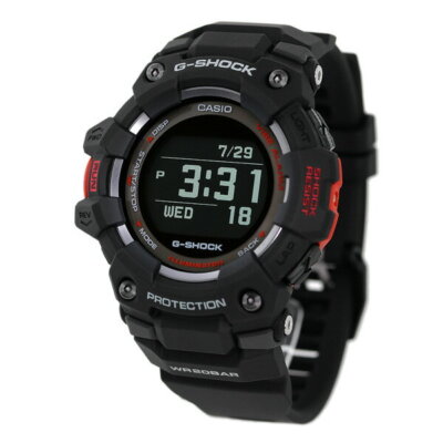 CASIO G-SHOCK G-Squad GBD-100-1DR Bluetooth All Black Red Watch 