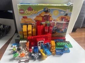 LEGO DUPLO 10525 BIG FARM NEAR COMPLETE MISSING 4 PIECES