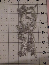 Universal Thin Metal Die Cut Tool Emboss Western Lanscape Cactus Mesa Desert 