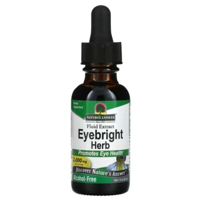 NATURE'S ANSWER, EYEBRIGHT HERB Augengesundheit 2000mg 30ml SUPER PREIS