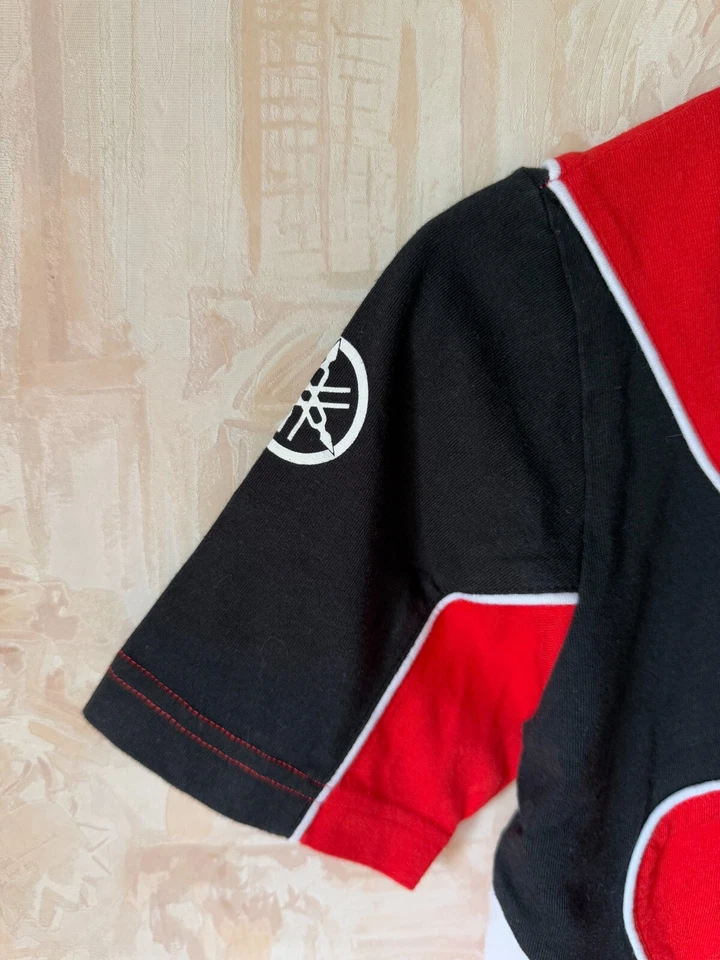 Camiseta De Colección Yamaha Racing Motocross Logo Grande Roja Mujer Talla M Foto 4 de 4