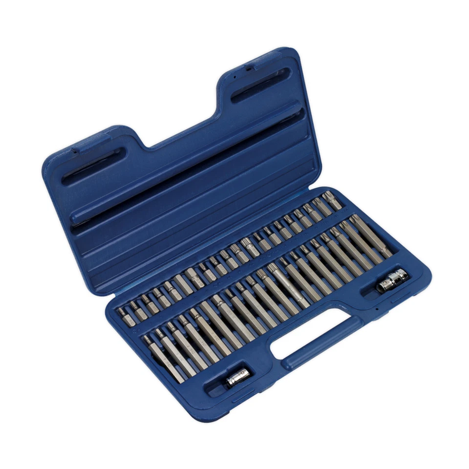 Sealey AK219 TRX-Star Torx Hex Allen Head Spline - 42pc Bit Set 3/8 1/2 Drive - Image 3 of 4