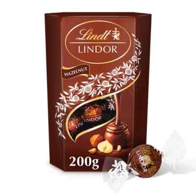 Lindt Lindor HAZELNUT Pralines Box 200g / 7.1oz