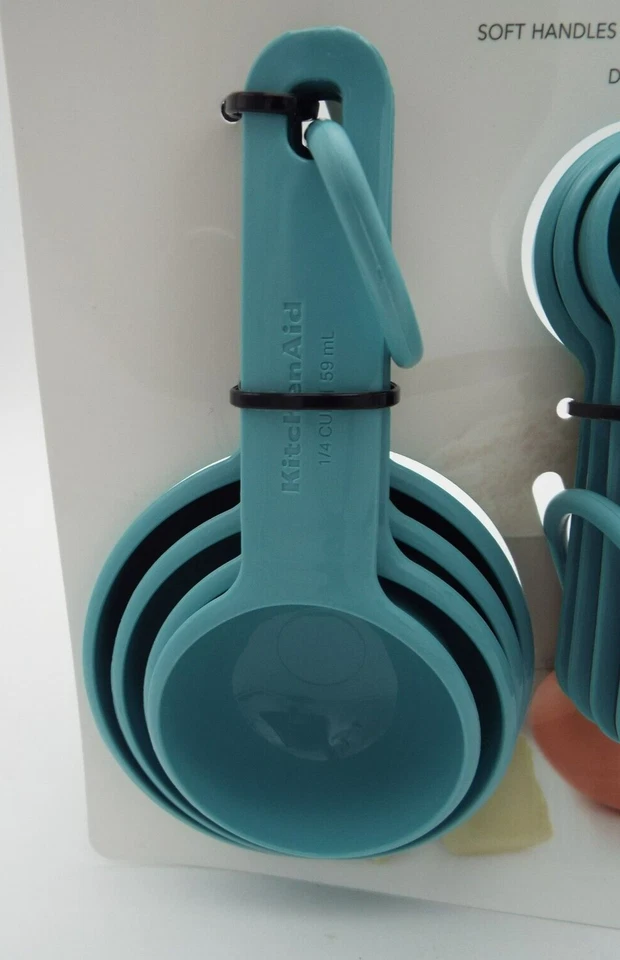 KitchenAid Aqua Sky Measuring Cups / Measuring Spoon Set - Image 3 of 4