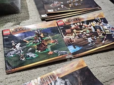 Lego The Hobbit Lot  79000 79002 79004  79010 + Goblin King - Instructions +