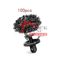 100 Pcs Retainer for Lexus Toyota Body, Splash Shield Clips 90467-07201 Replacem
