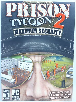 Prison Tycoon 2 Maximum Security by ValuSoft for Win 98/Me/XP ~ 2006