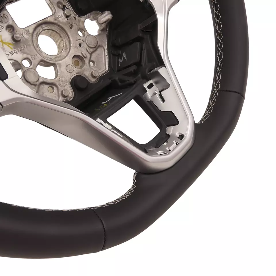 Multifunktion Lenkrad ACC VW T6.1 Transporter Bus Multivan Caddy V SB Kunstleder - Bild 3 von 4